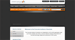 Desktop Screenshot of concreteinstitute.com.au